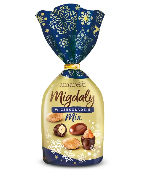 AMARESTI_Migdały w czekoladzie mix 200g-zimowe