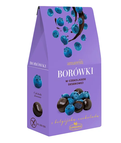 Amaresti_borówki_w czekoladzie 80g_Eurohansa