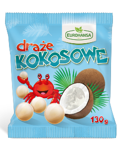 Coconut dragees 130g