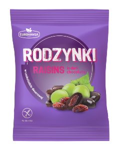 Raisins in dark chocolate