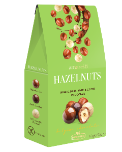 AMARESTI Hazelnuts in chocolate mix