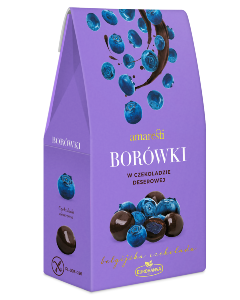 Amaresti Borówki w belgijskiej czekoladzie 