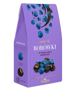 Amaresti Borówki w czekoladzie deserowej
