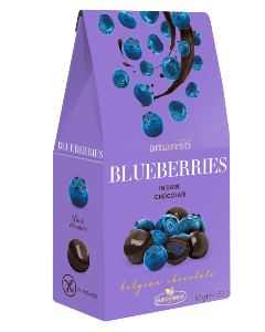 AMARESTI Blueberries in dark chocolate